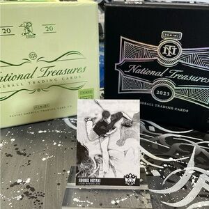 Panini National Treasures Baseball Trading Cards
